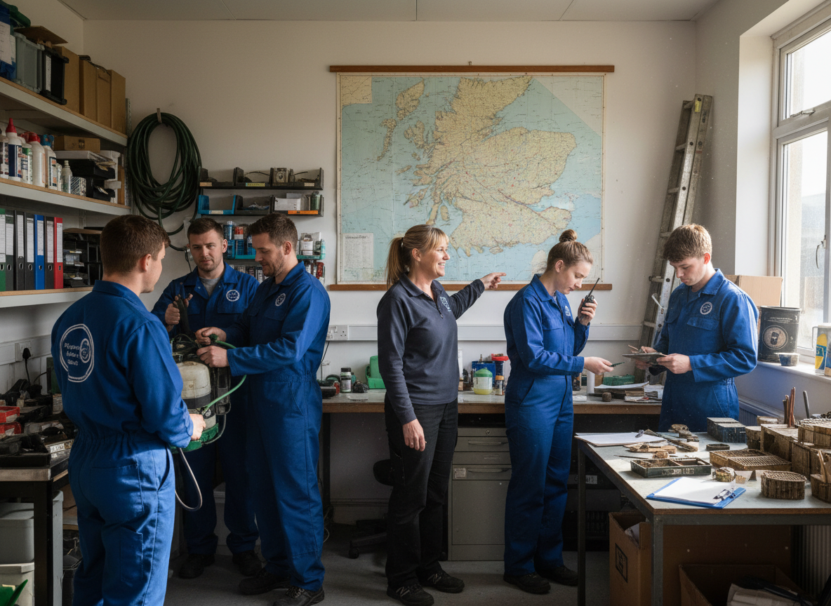 Inverness Pest Solutions team