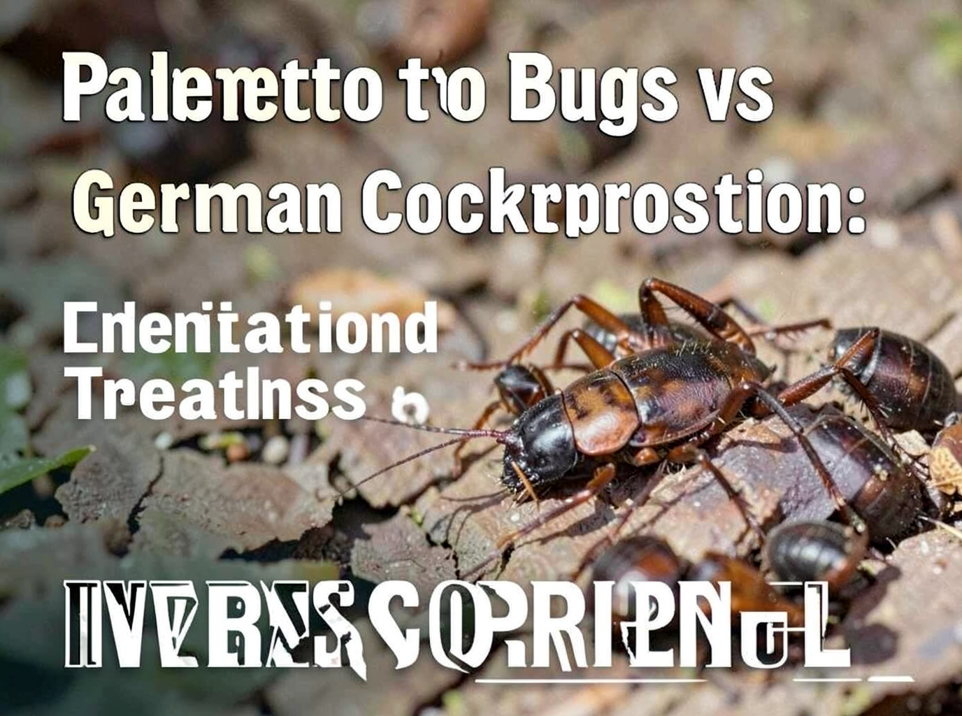 Palmetto Bugs vs German Cockroaches: Identification and Treatment