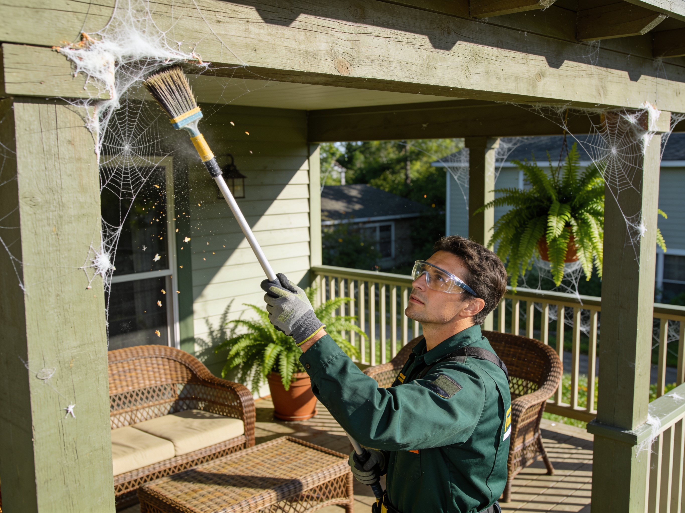 Spider & Lanai De-Webbing in Inverness, FL